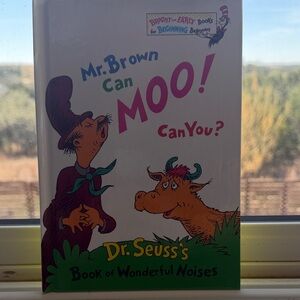 Dr. Seuss's Mr. Brown Can Moo! Can You? Book